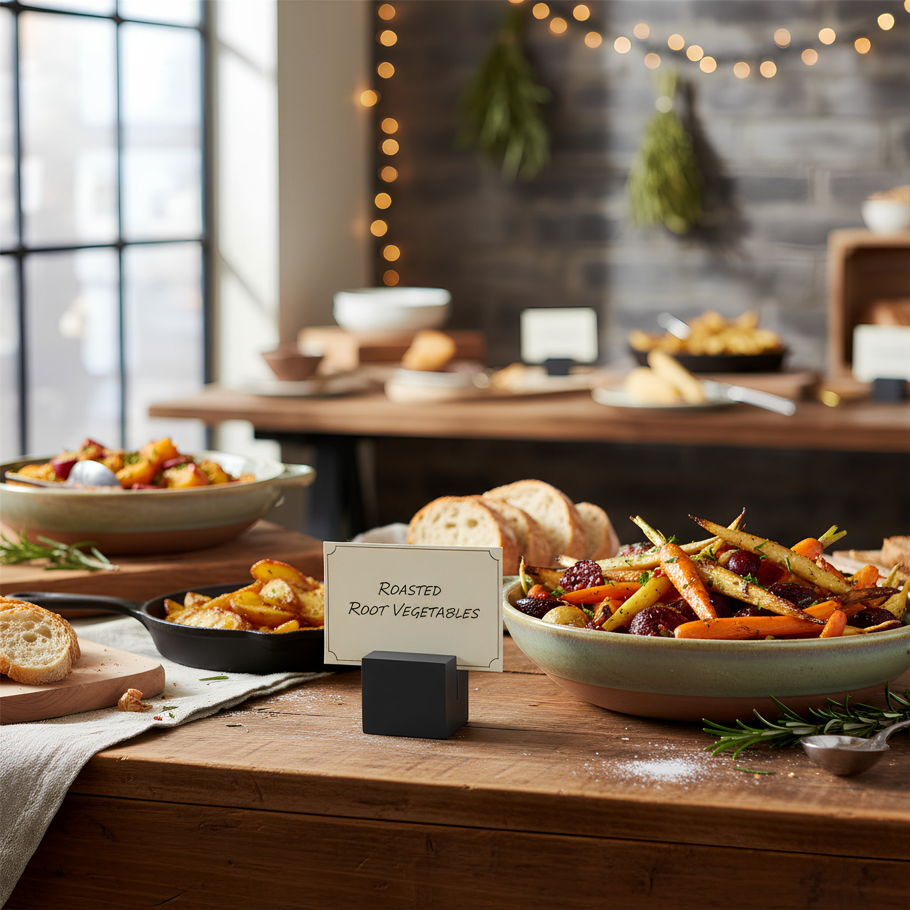 Natural Slate Sign Holder - 3cm