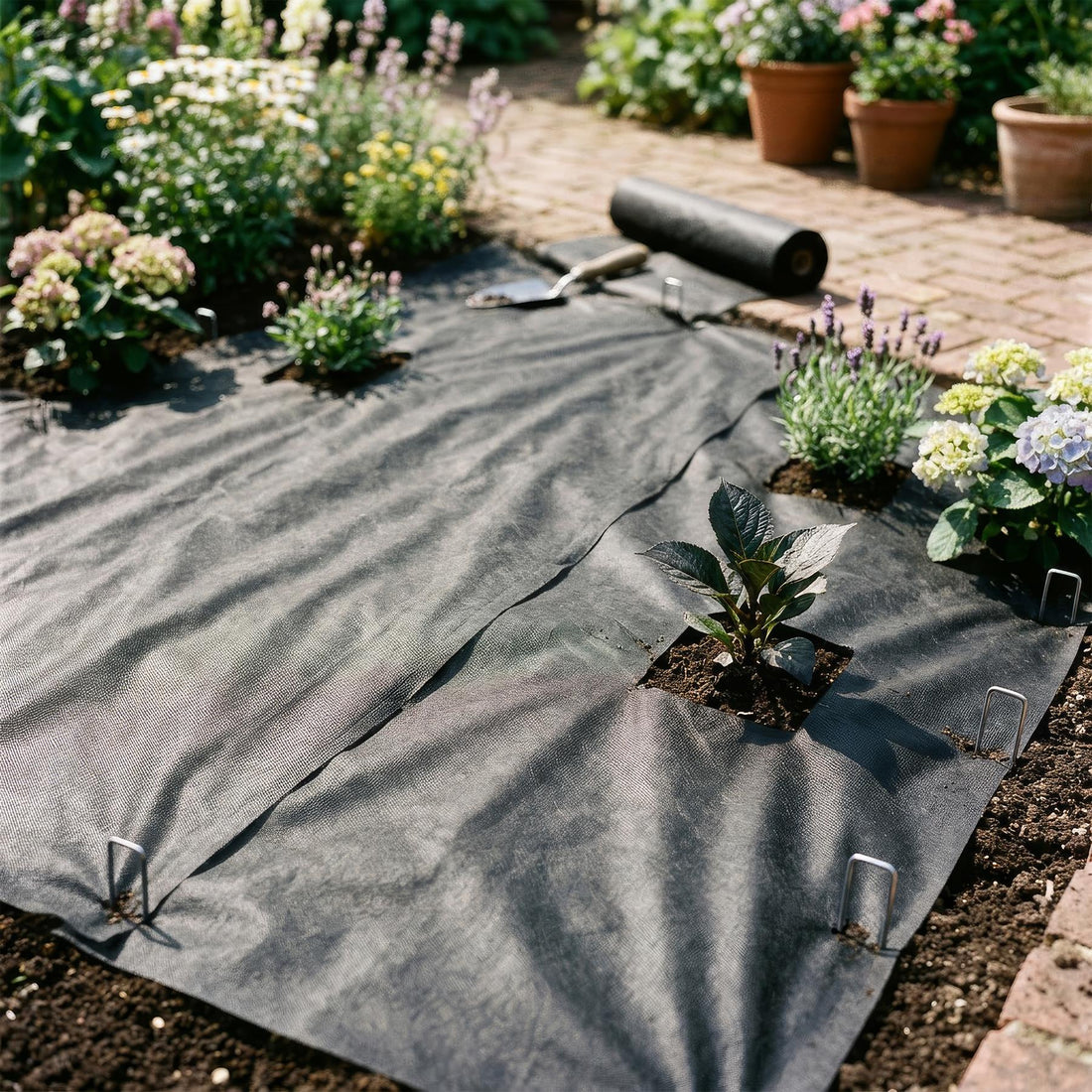 100gsm Weed Control Fabric - 1M x 10M (1 Roll)