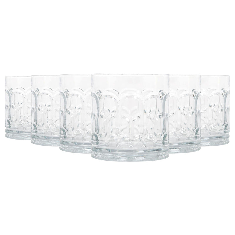 370ml Archie Whisky Glasses - Pack of 6 - By LAV
