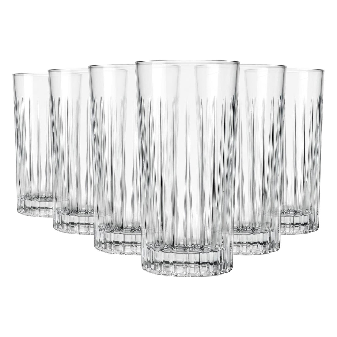 440ml Timeless Crystal Highball Glasses - Pack of 6