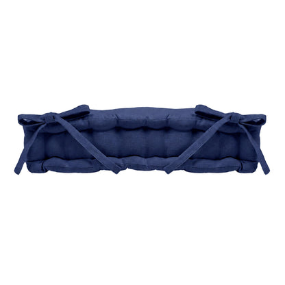 Deluxe Square Seat Pad - 40 x 40cm - Navy