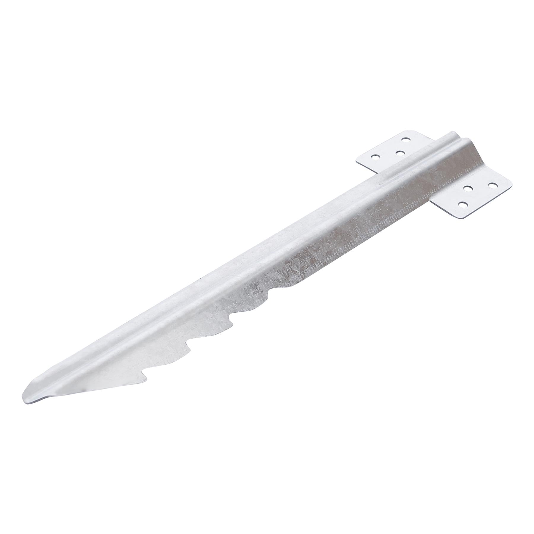 Deluxe Galvanised Steel Railway Sleeper Brackets - 40cm - Pack of 10
