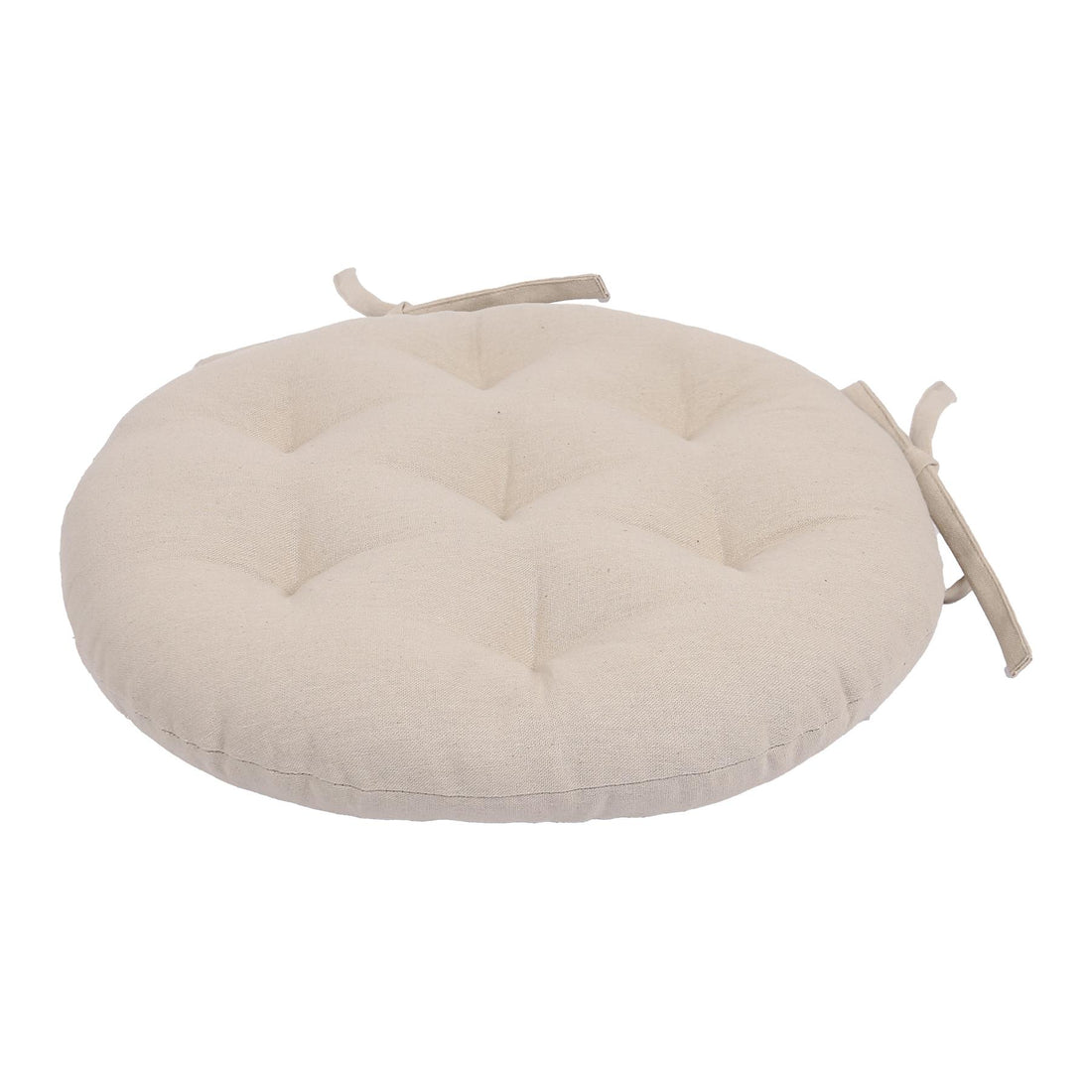 Round Seat Pad - 40 x 40cm - Natural