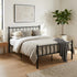 Double Metal Bed Frame - 4ft 6" - Black