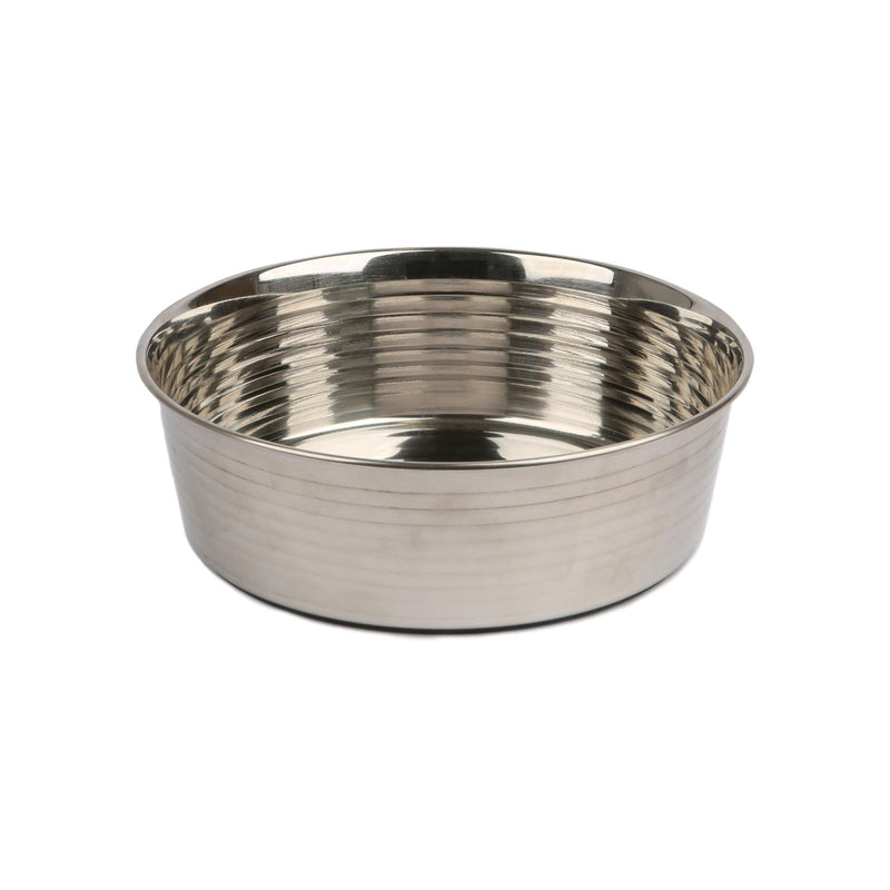 1.7L Stainless Steel Dog Bowl - Silver - By Pets Collection