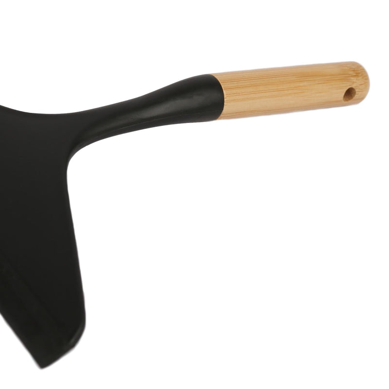 Bamboo Window Squeegee - 20cm - Black - By Ultra Clean