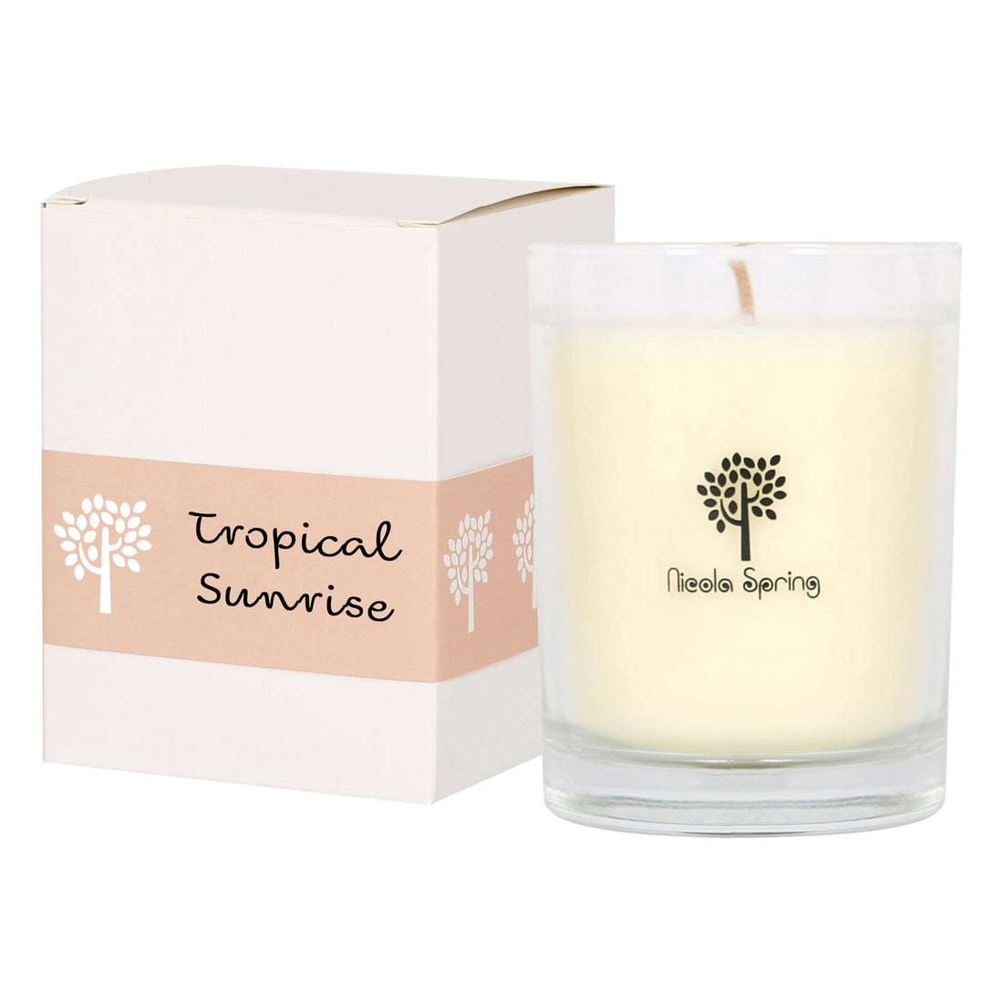 Soy Wax Scented Candle - 160g - Tropical Sunrise