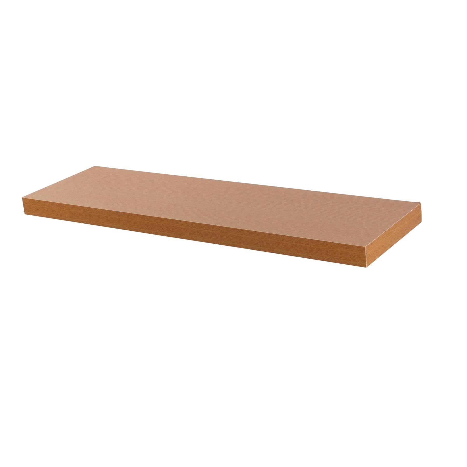 80cm Brown Modern Floating Shelf