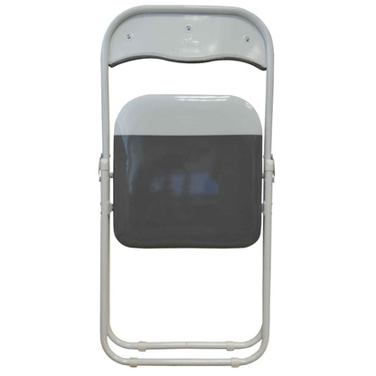 Grey Wave Padded Folding Chair - Pack of Six