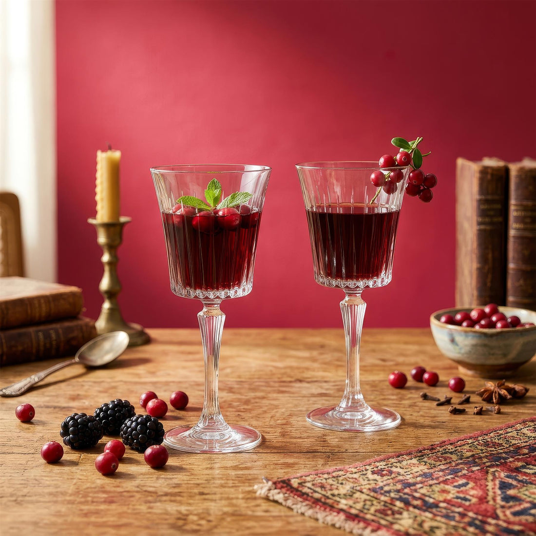 300ml Timeless Crystal Red Wine Glasses - Pack of Six