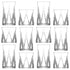 12pc Zoey Glass Tumbler Set - 300ml/380ml