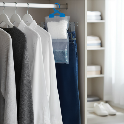 Hanging Wardrobe Dehumidifiers - 230g - Unscented - Pack of 12