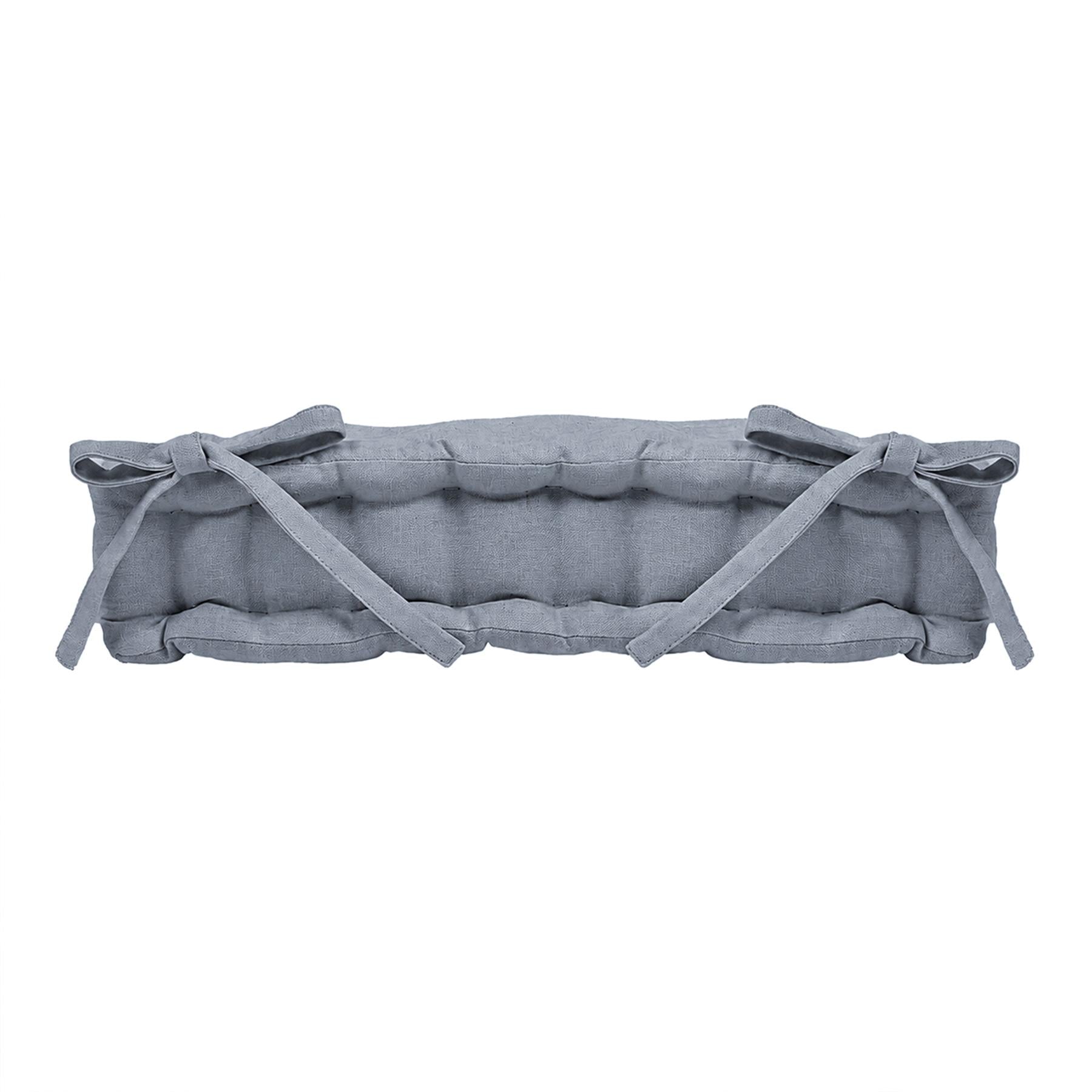 Deluxe Square Seat Pad - 40 x 40cm - Grey