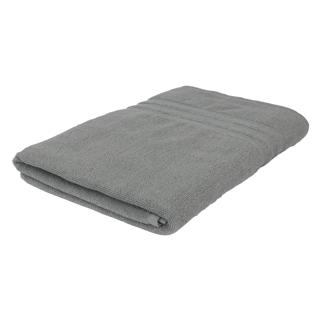 160cm x 90cm Grey Cotton Super Bath Sheet