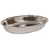 Deep Oval Stainless Steel Serving Platter - 25 x 18cm