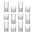 12 Piece Brillante Glassware Set