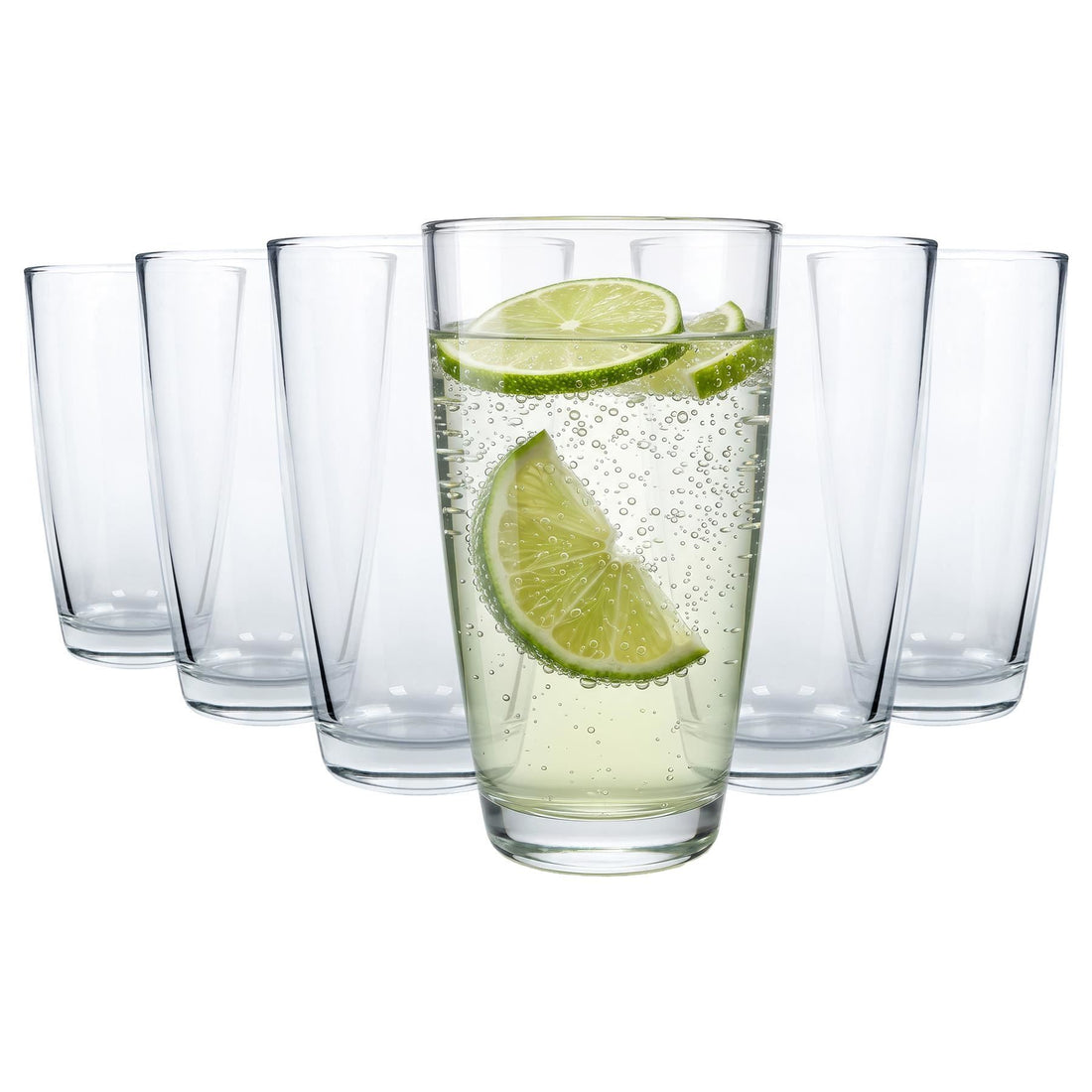 400ml Conical Highball Glasses - Pack of 6