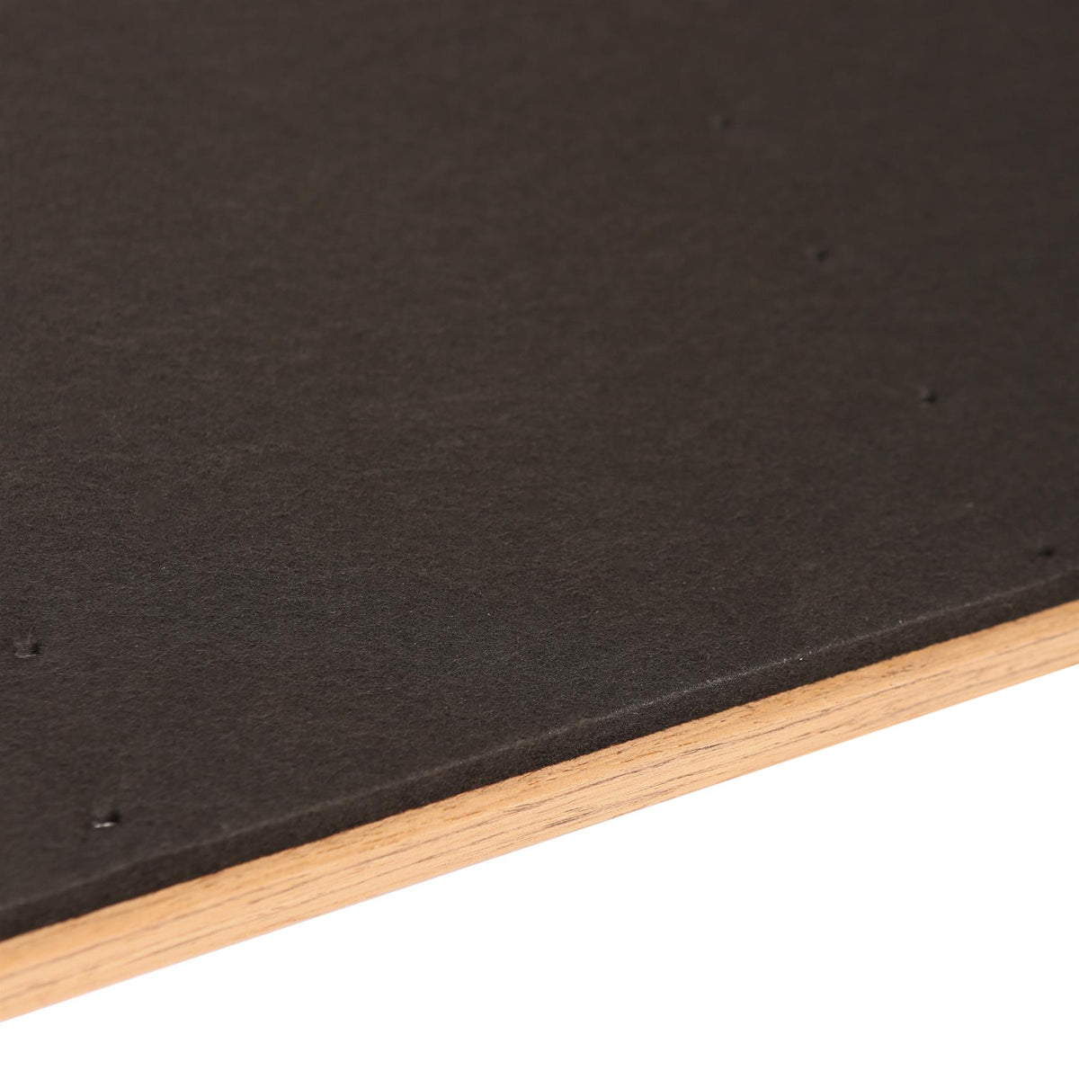 Wooden Acoustic Wall Panels - 120 x 60cm - Light Oak/Black - Pack of 2