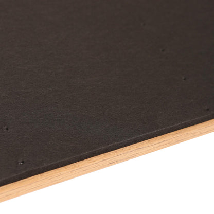 Wooden Acoustic Wall Panels - 120 x 60cm - Light Oak/Black - Pack of 2