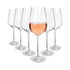 540ml Knightsbridge Crystal Rosé Wine Glasses - Pack of 6