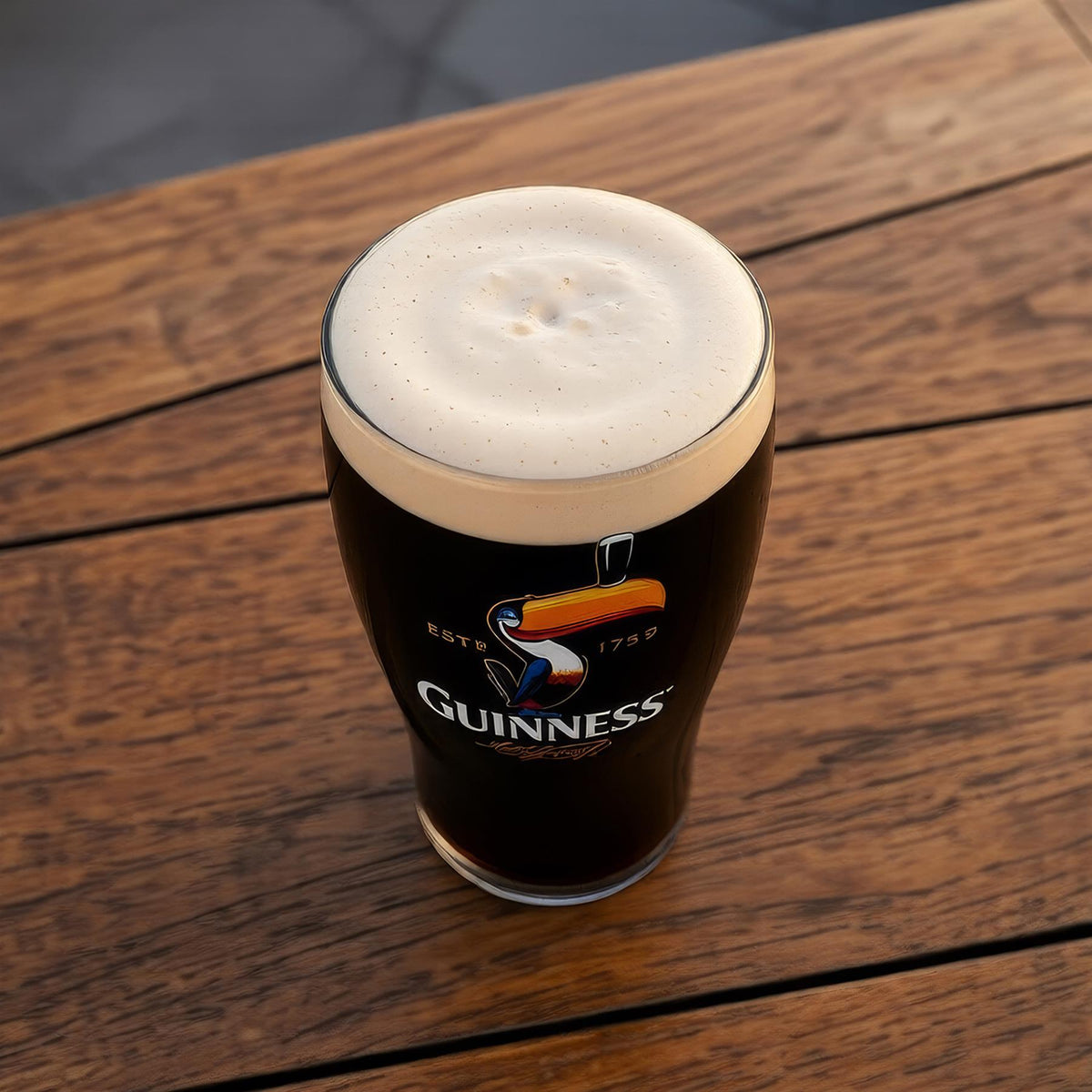 Guinness Toucan Pint Glass