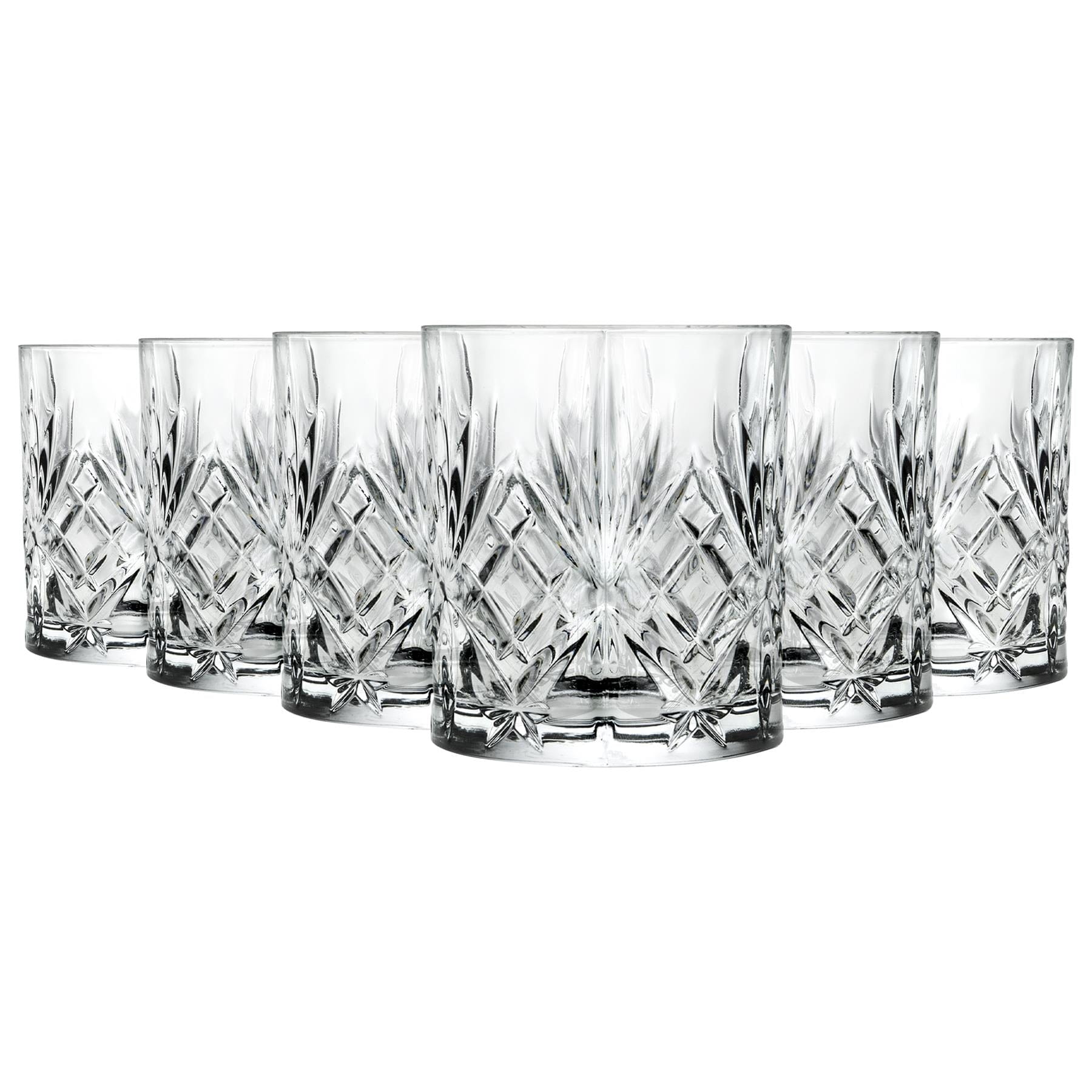 340ml Melodia Whisky Glasses - Pack of 12 - By RCR Crystal