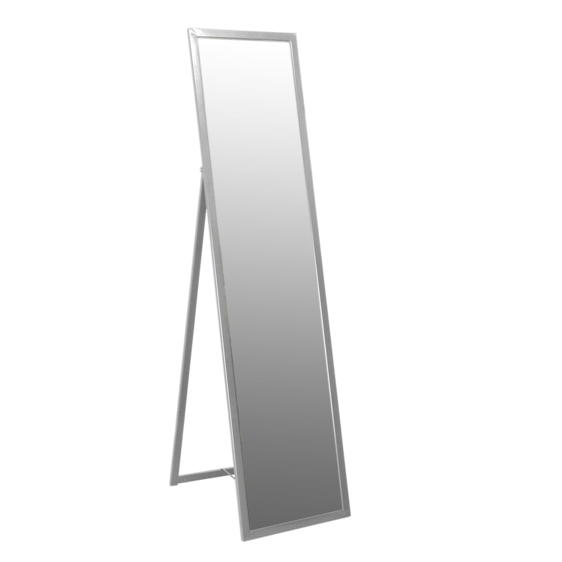 137cm x 35.5cm Silver Square Full-Length Mirror