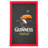 Guinness Toucan Tea Towel - 43.5 x 68cm - Black/Red