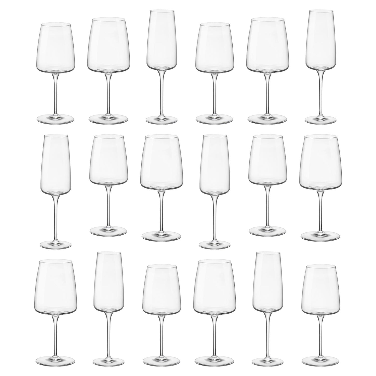 18pc Nexo Glass Stemware Set