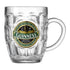 Guinness Ireland Glass Tankard with Badge