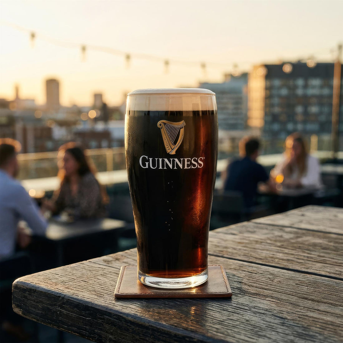 Guinness 2pc Tulip Pint Glass Set