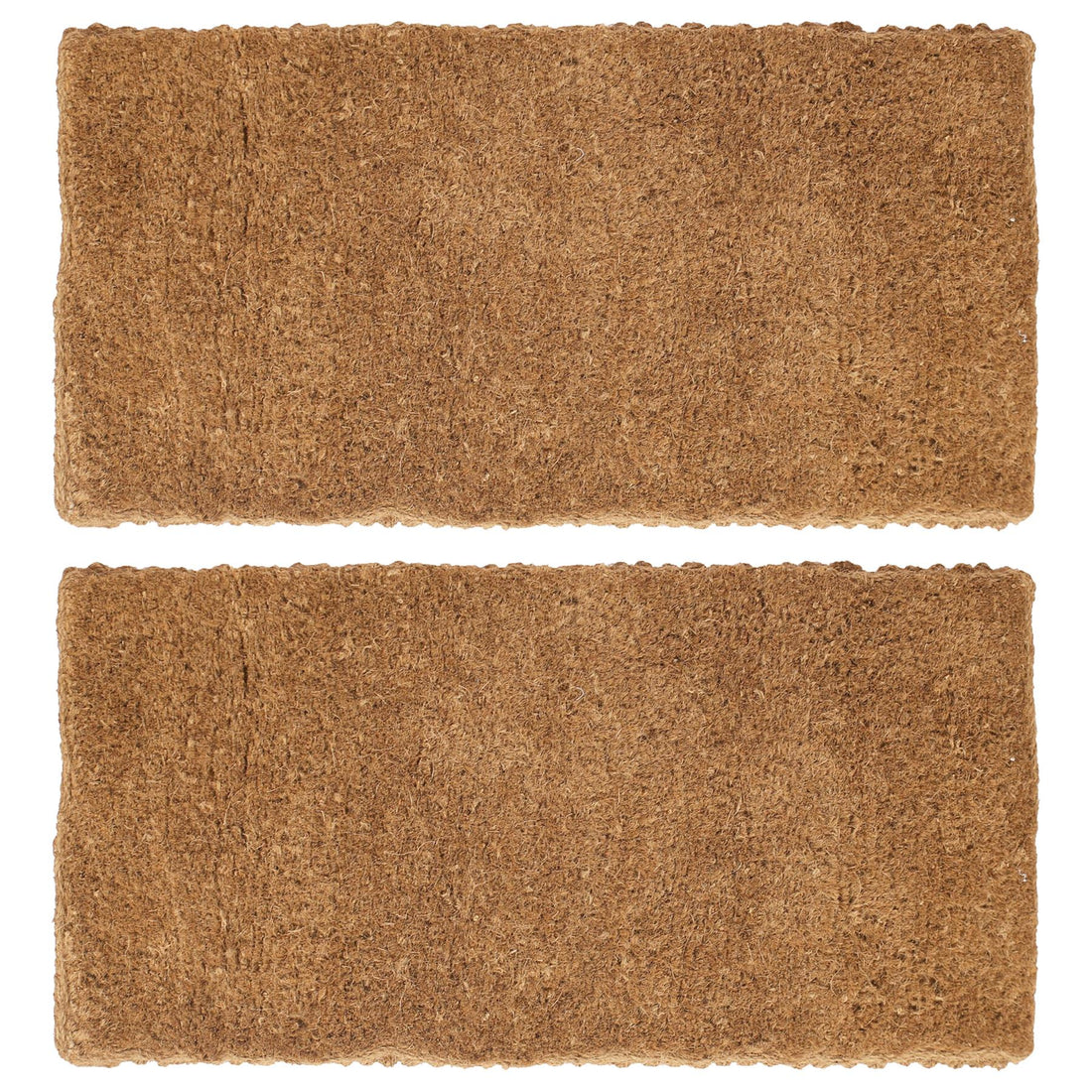 Premium Handmade 120cm x 60cm Coir Doormats - Pack of Two