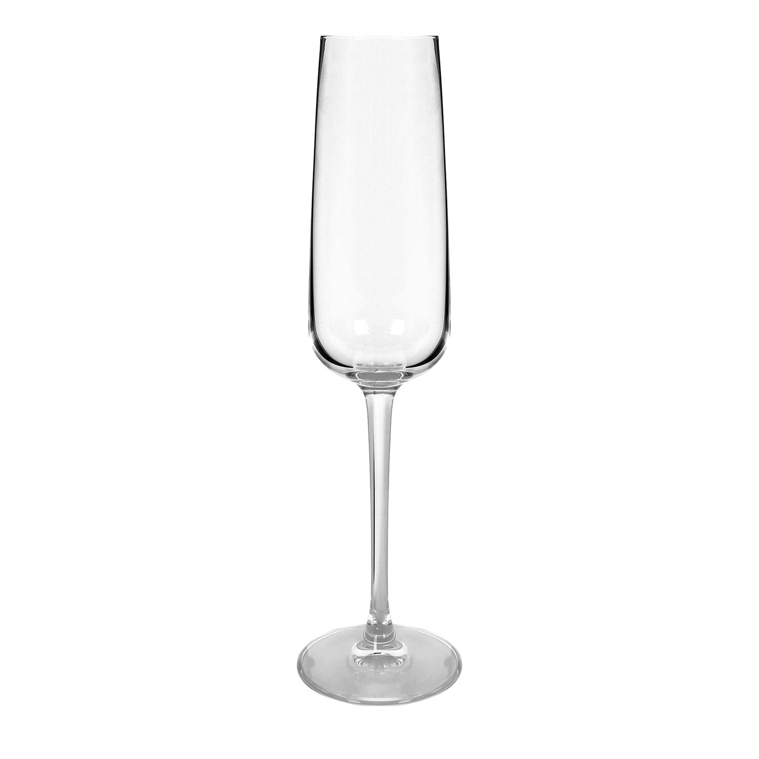 230ml Knightsbridge Crystal Champagne Flutes - Pack of 6