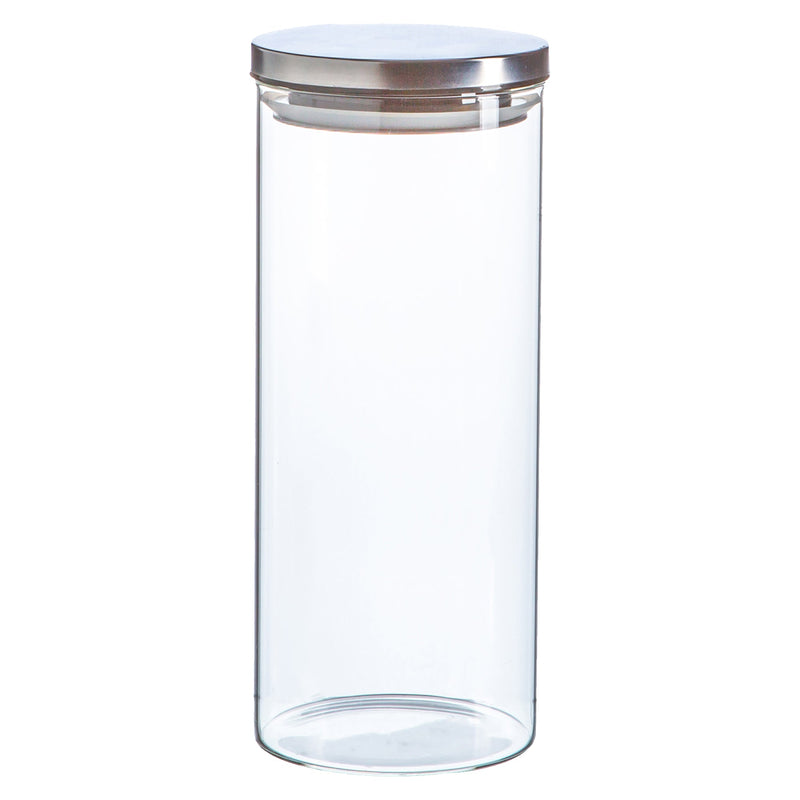 1.5L Scandi Storage Jar with Metallic Lid - By Argon Tableware