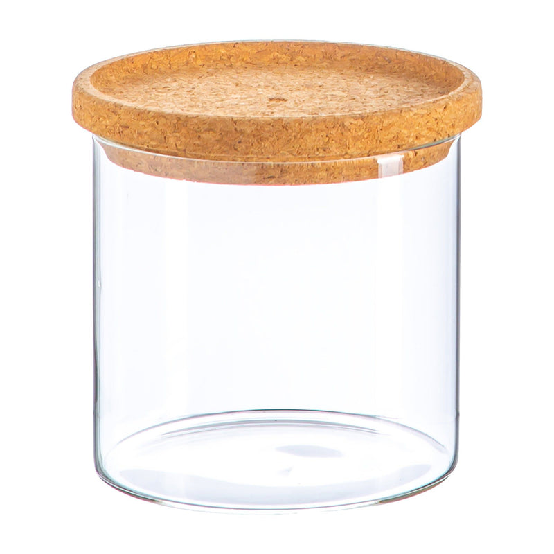 550ml Scandi Storage Jar with Cork Lid - By Argon Tableware