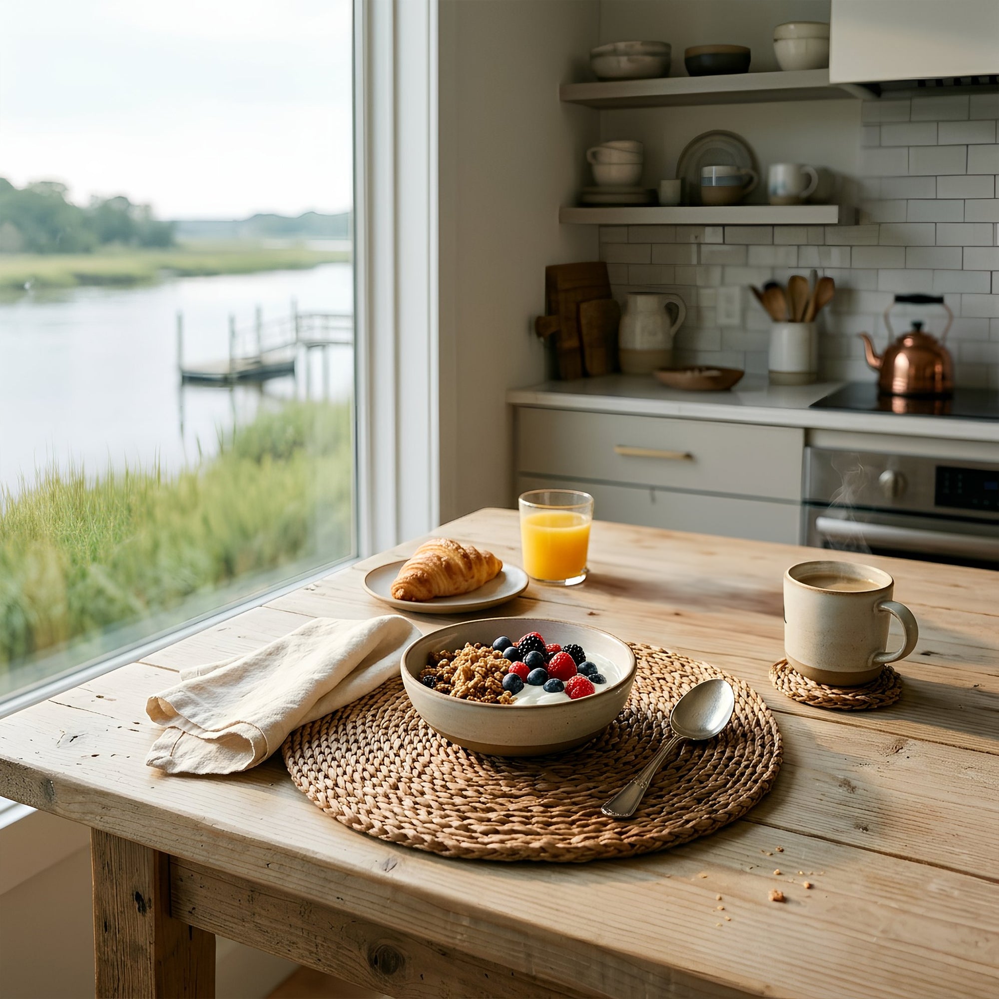 30cm Woven Seagrass Placemats - Pack of Six