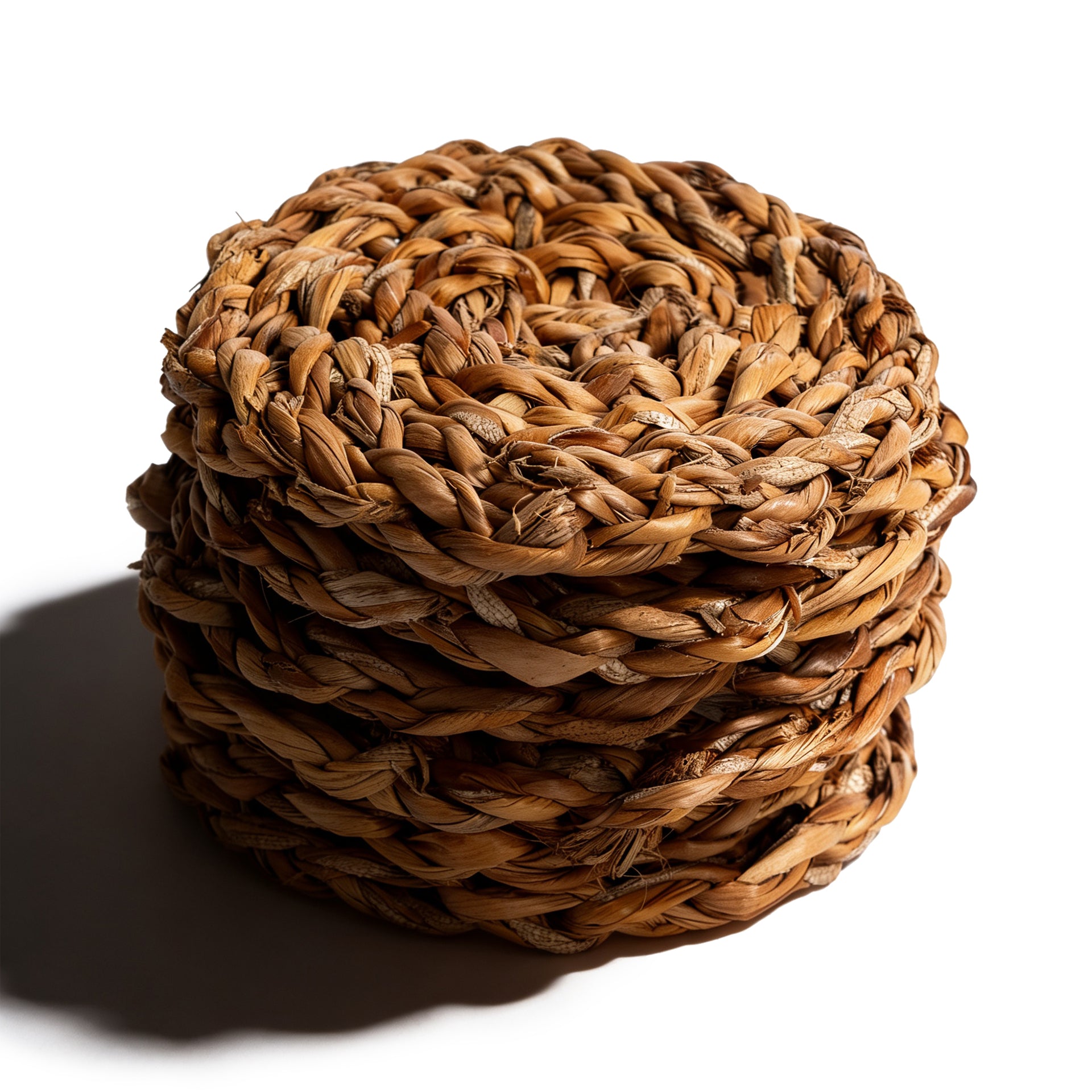 Woven Seagrass Coasters Pack Six