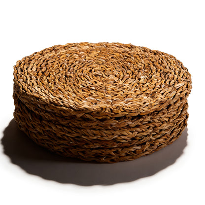 30cm Woven Seagrass Placemats - Pack of Six