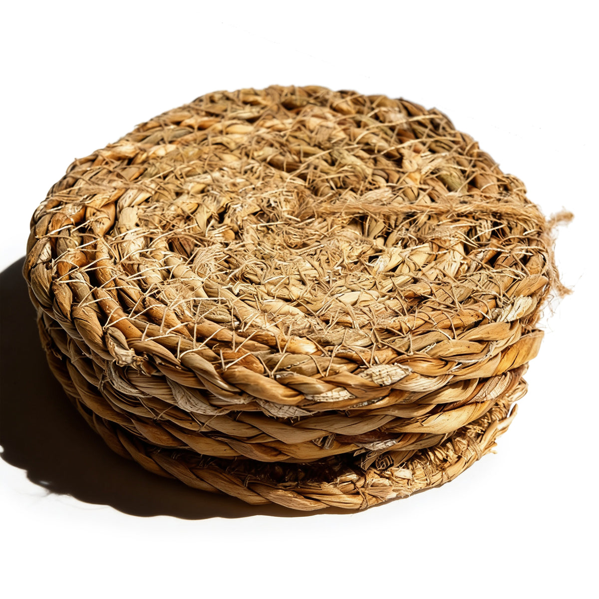 Woven Typha Coasters Pack 6