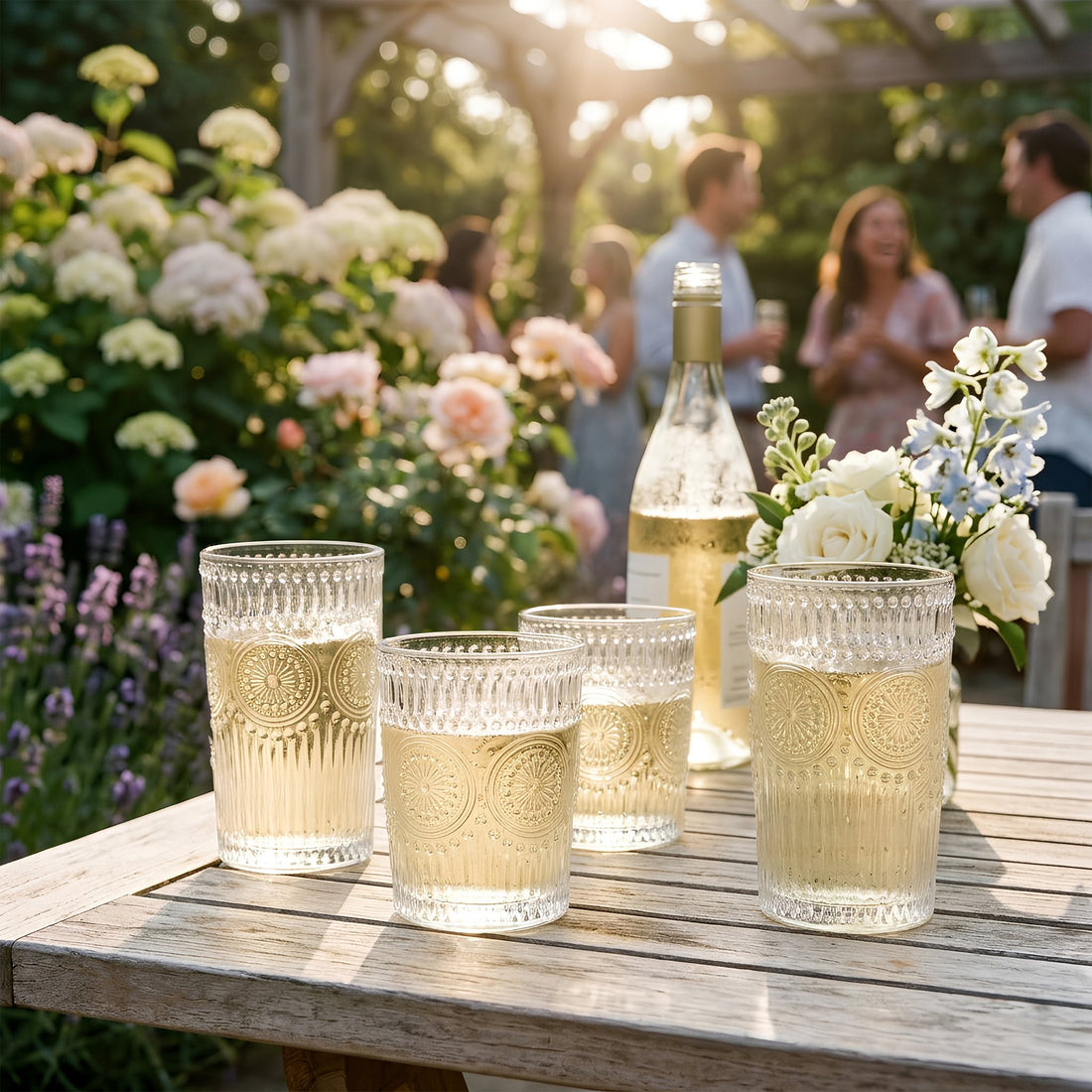 12pc Amore Glass Tumbler Set