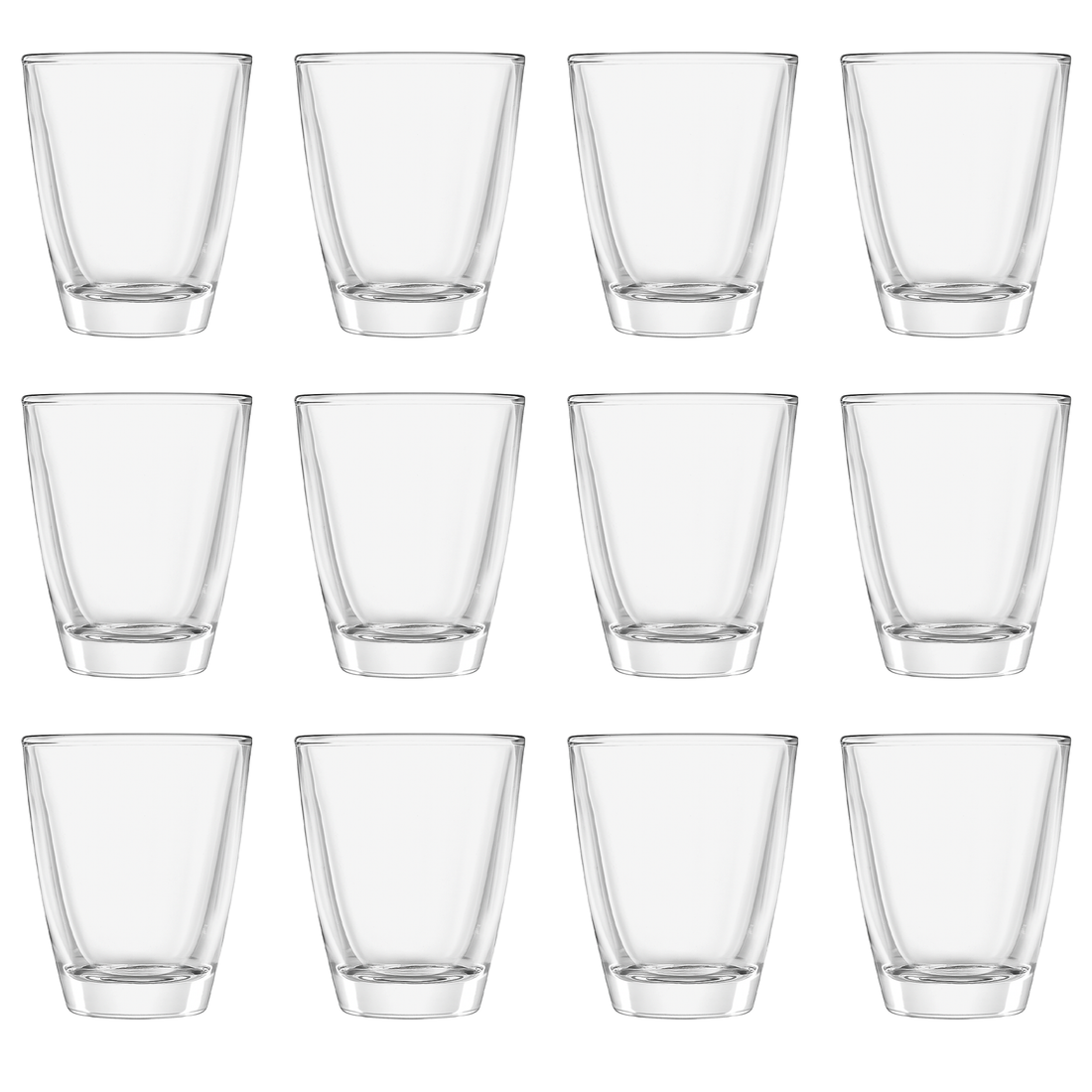 30ml Wide Shot Glasses - Pack of 12