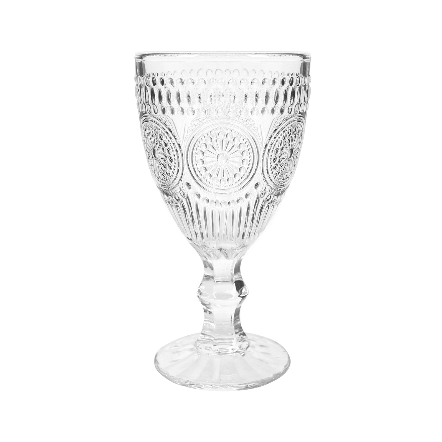 310ml Amore Ribbed Wine Glasses - Pack of Six