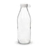 1L Glass Milk Bottle with Silicone Lid