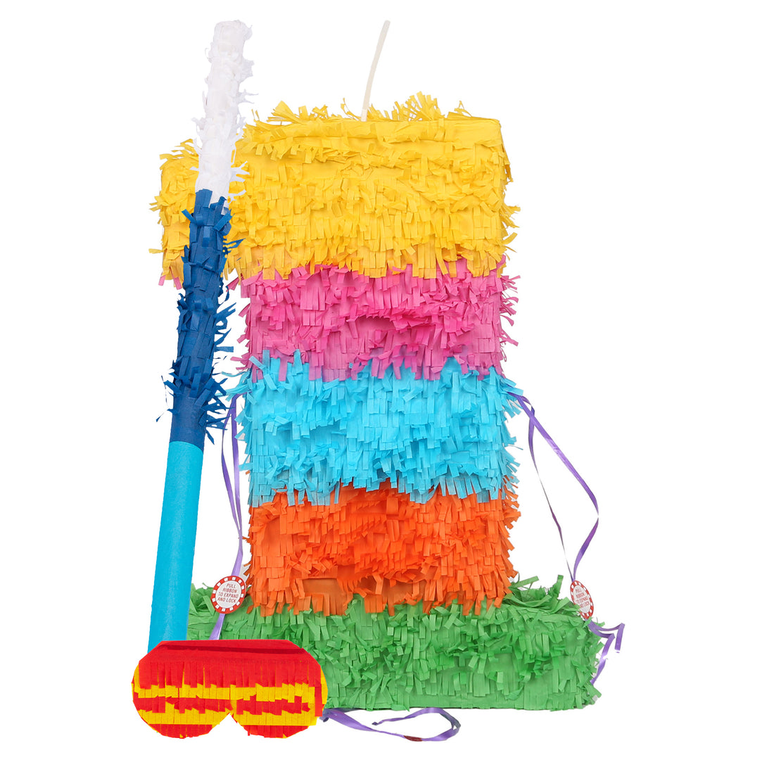 Large Number 1 Pinata Party Set with Blue Stick