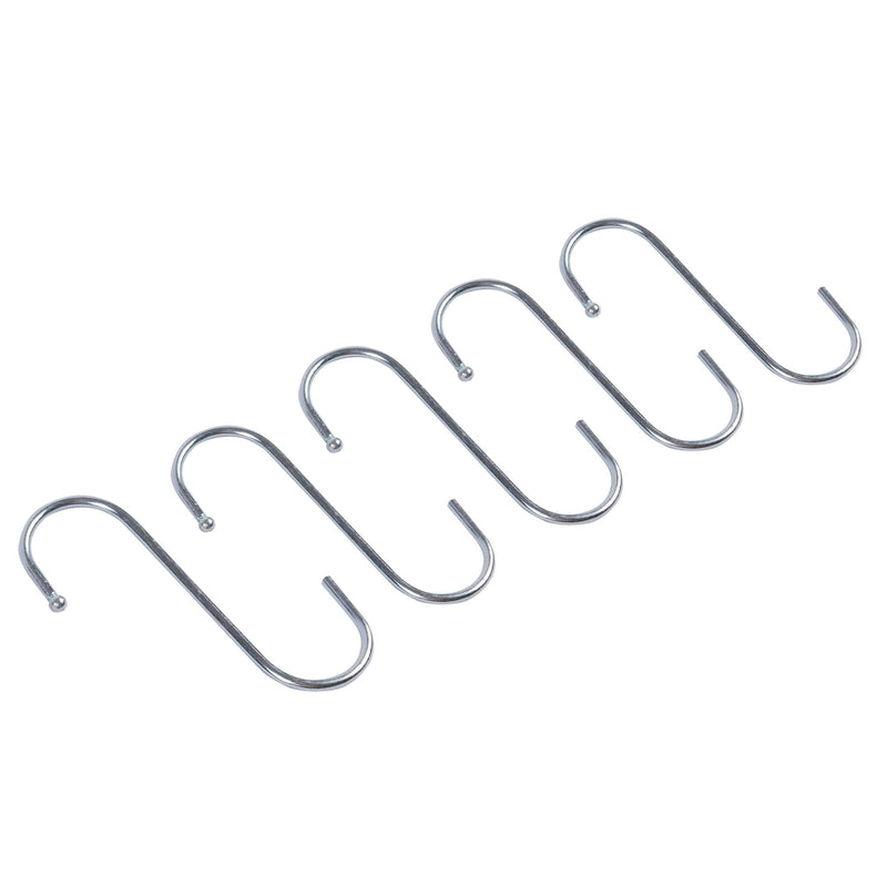Stainless Steel S-Hooks - Pack of 5 - By Ashley