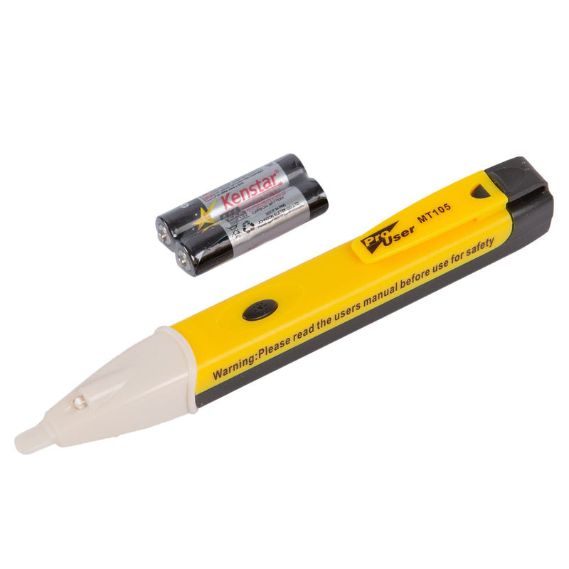 Yellow Non-Contact Voltage Tester - By Pro User