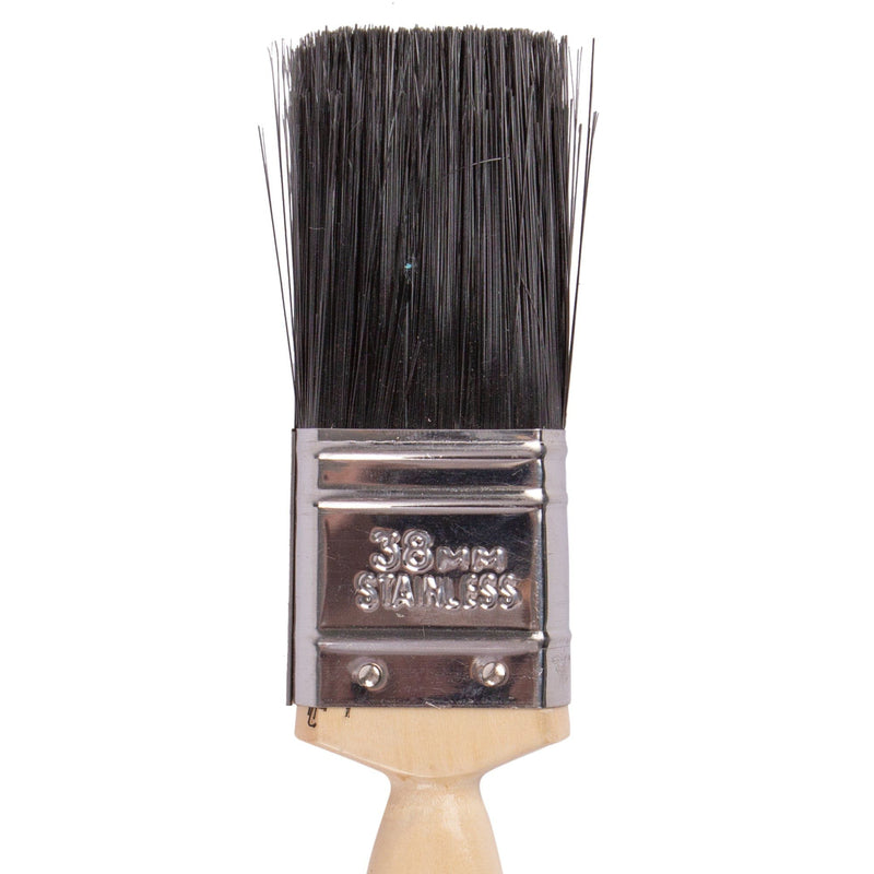 4cm Professional Quality Wooden DIY Paint Brush - By Blackspur