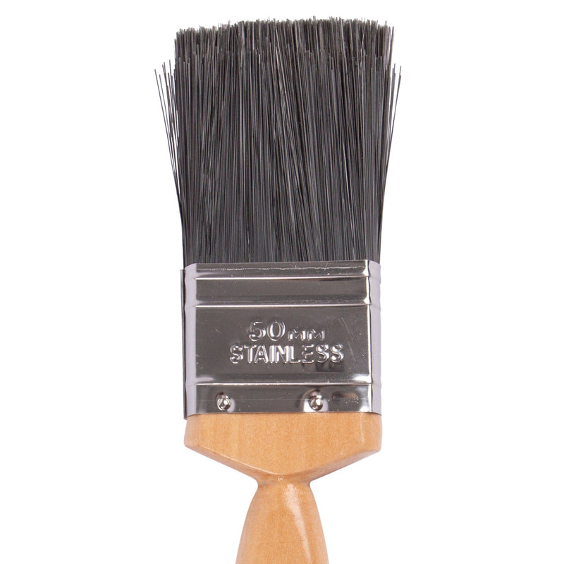 5cm Professional Quality Wooden DIY Paint Brush - By Blackspur
