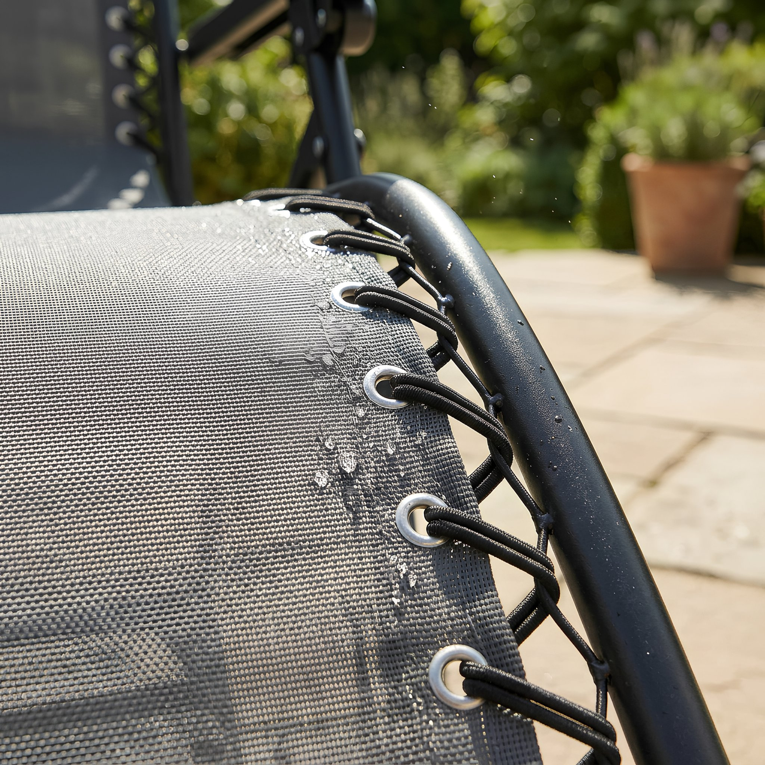 2 Piece Zero Gravity Chair Set - Grey