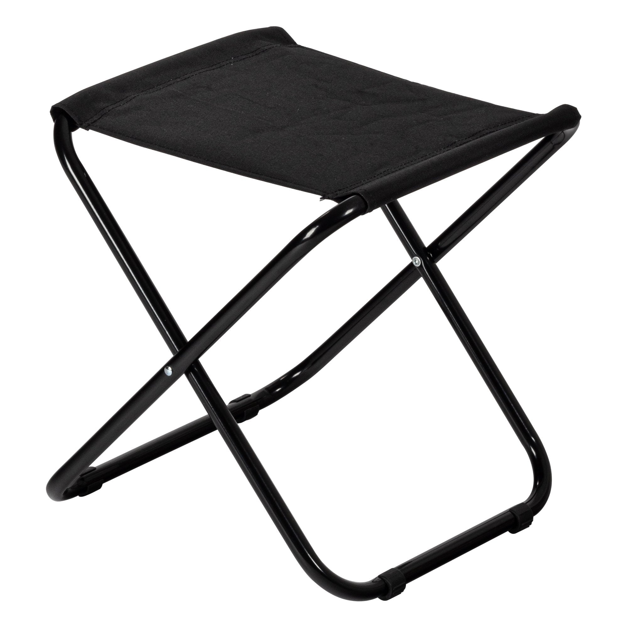 Black Classic Folding Stool